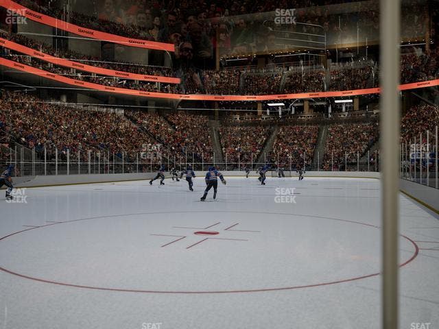 UBS Arena - Section 107 Verizon Lounge Seat View