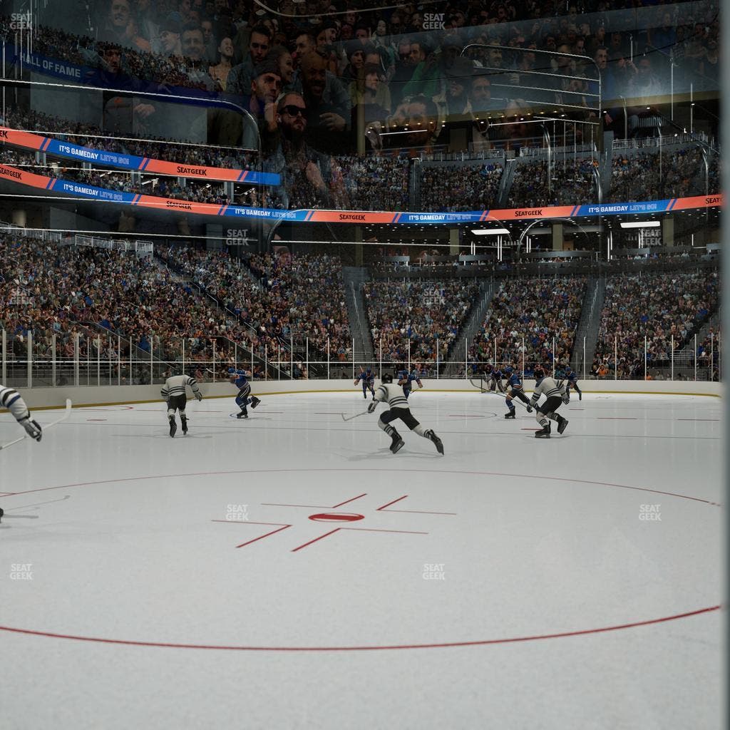 UBS Arena - Section 107 Verizon Lounge Seat View