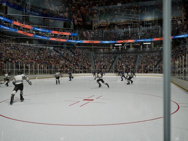 UBS Arena - Section 107 Verizon Lounge Seat View