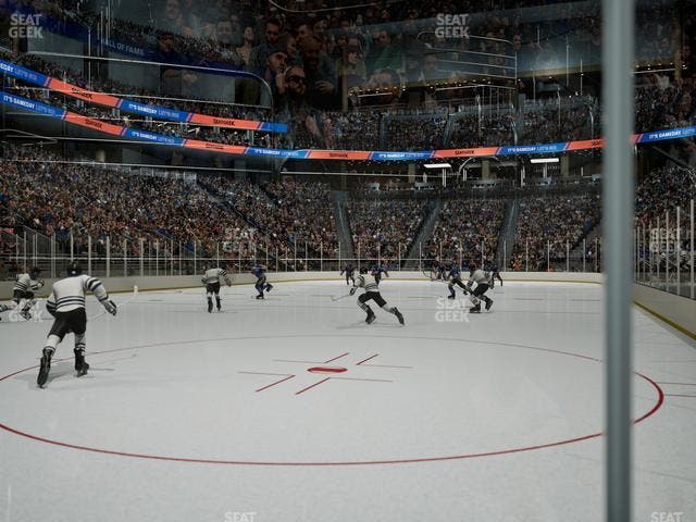 UBS Arena - Section 107 Verizon Lounge Seat View