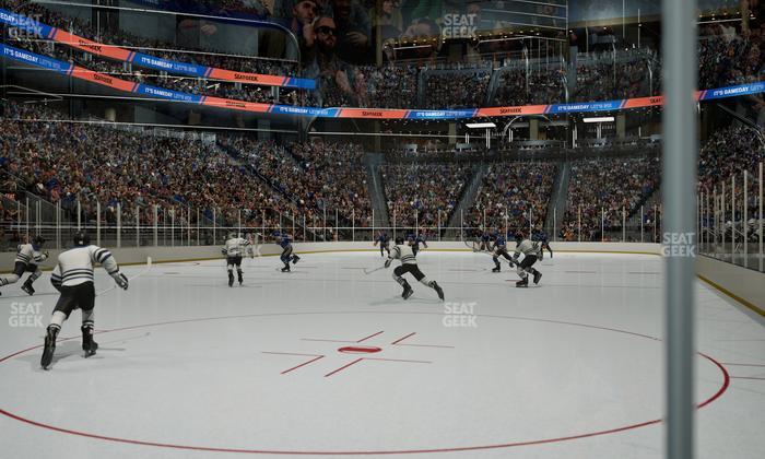 UBS Arena - Section 107 Verizon Lounge Seat View