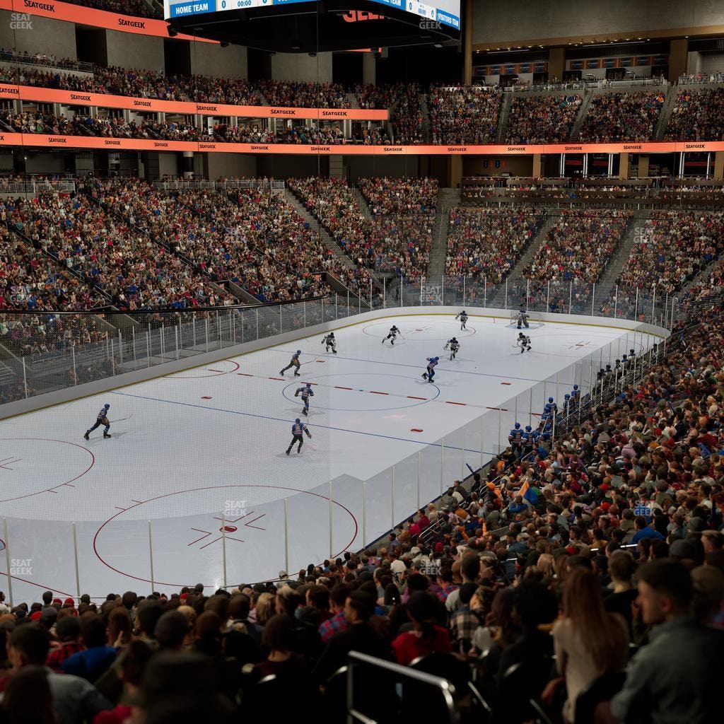 UBS Arena - Section 107 Seat View
