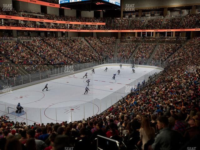 UBS Arena - Section 107 Seat View