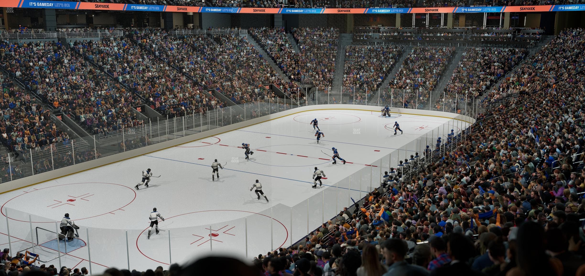 UBS Arena - Section 107 Seat View