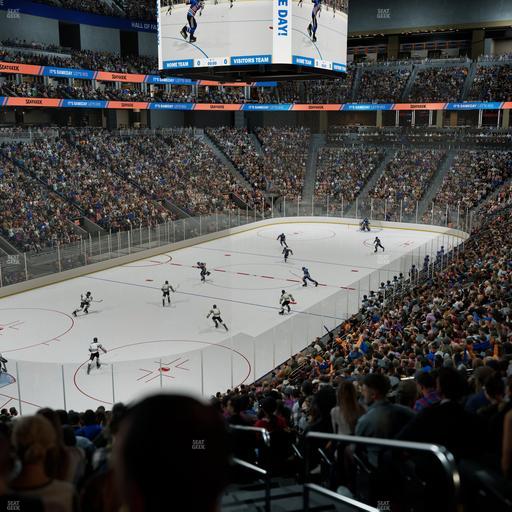 UBS Arena - Section 107 Seat View