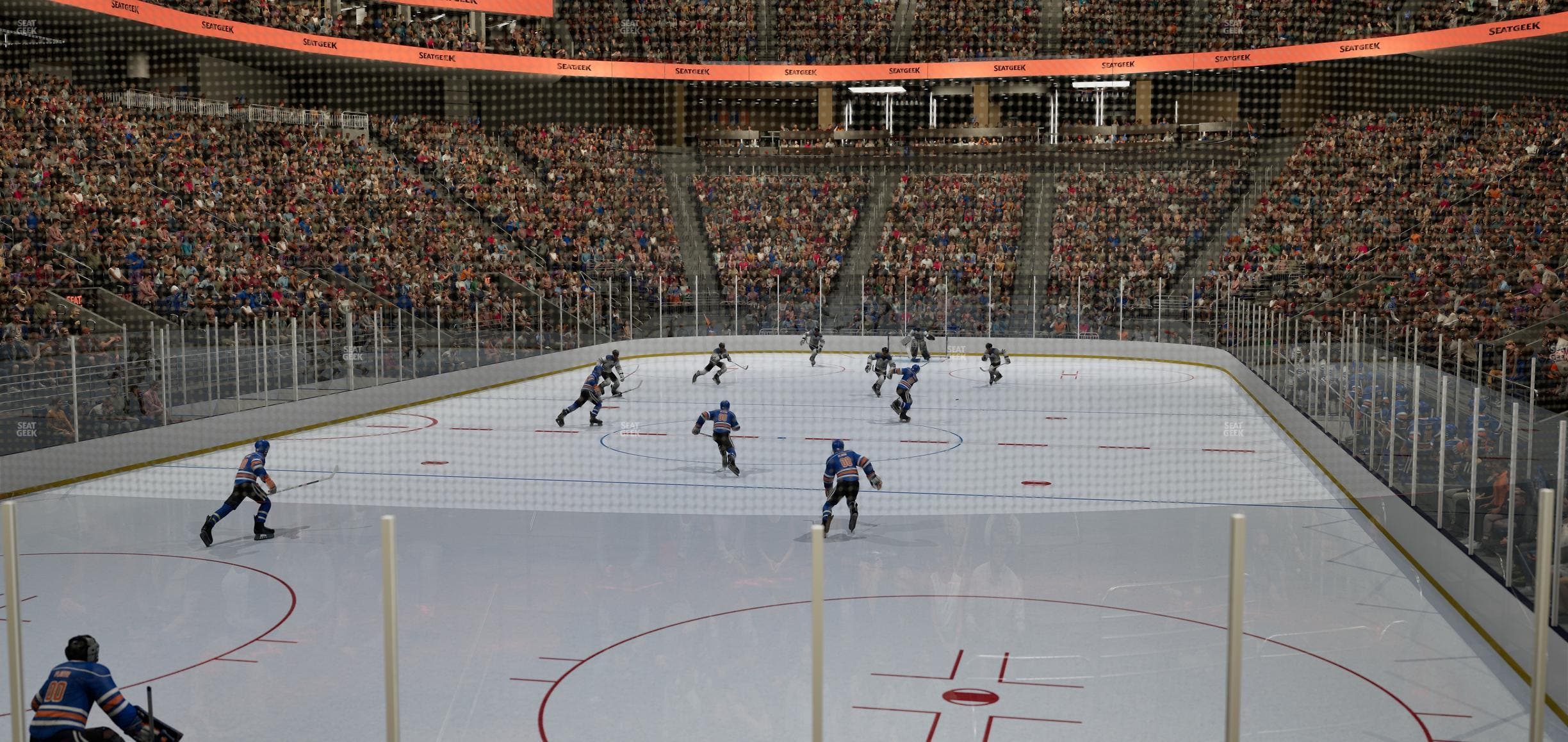UBS Arena - Section 108 Verizon Lounge Seat View