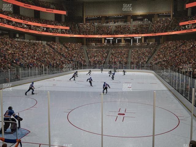 UBS Arena - Section 108 Verizon Lounge Seat View