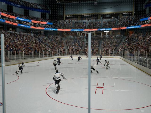 UBS Arena - Section 108 Verizon Lounge Seat View