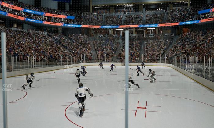 UBS Arena - Section 108 Verizon Lounge Seat View