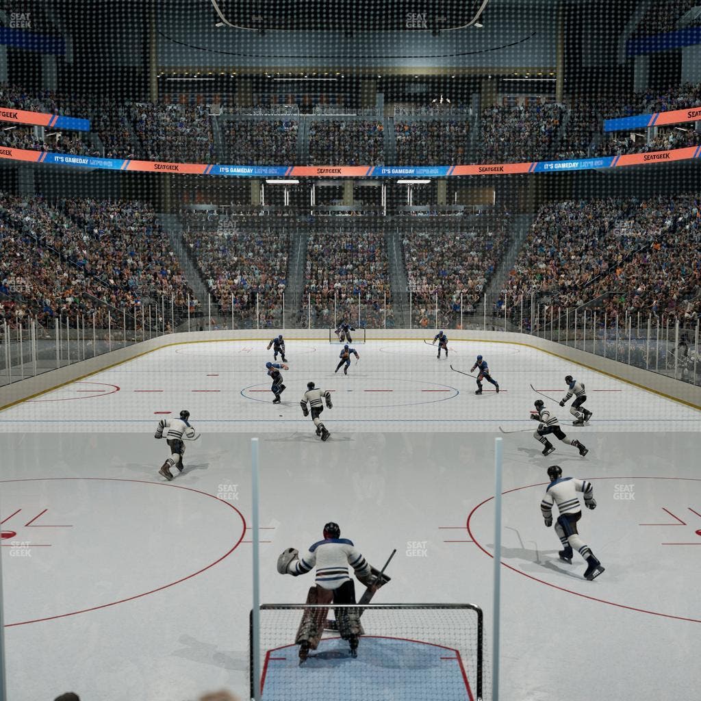 UBS Arena - Section 109 Verizon Lounge Seat View