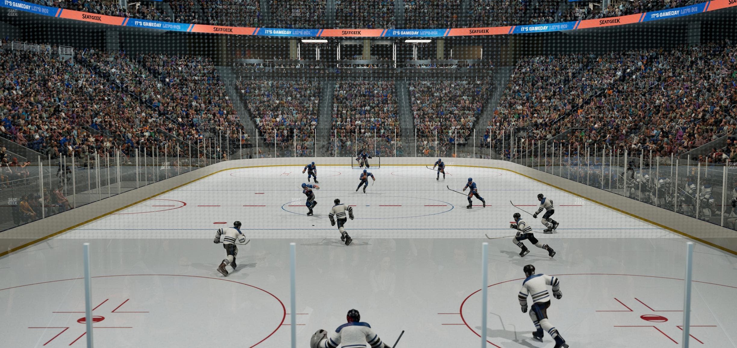 UBS Arena - Section 109 Verizon Lounge Seat View