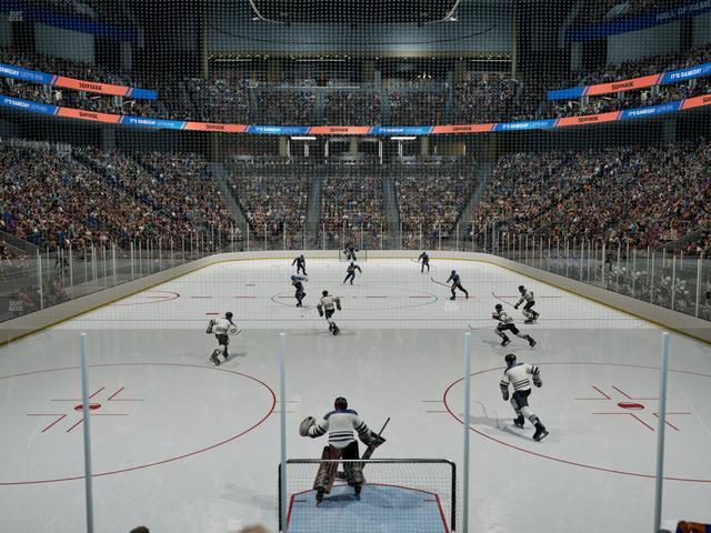 UBS Arena - Section 109 Verizon Lounge Seat View