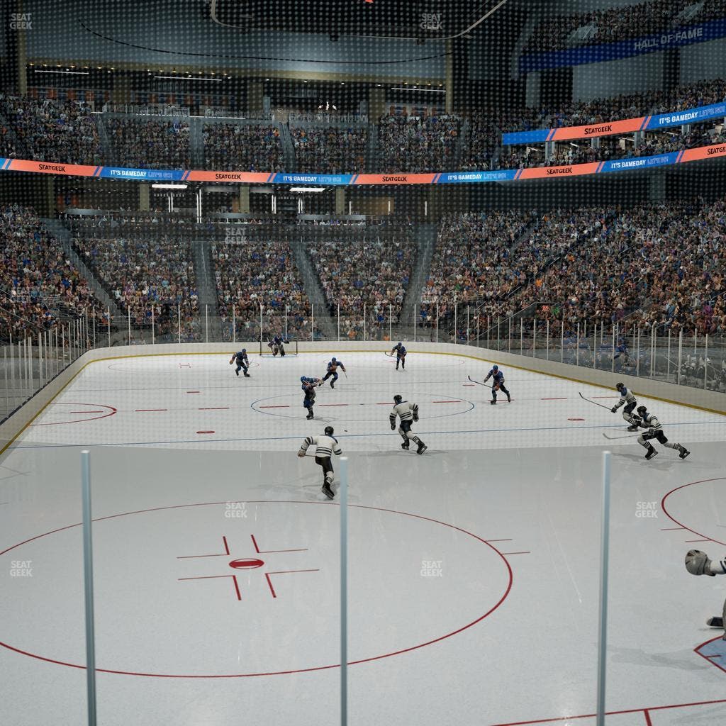 UBS Arena - Section 110 Verizon Lounge Seat View