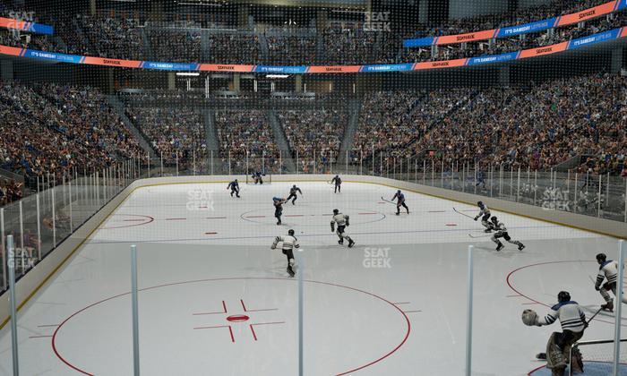 UBS Arena - Section 110 Verizon Lounge Seat View