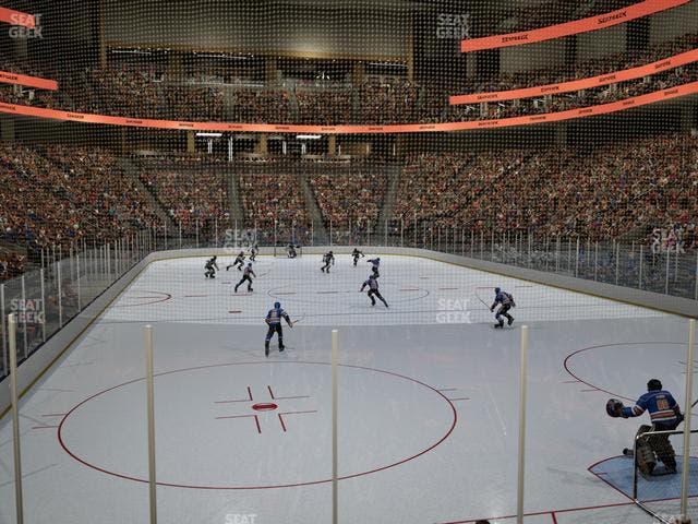 UBS Arena - Section 110 Verizon Lounge Seat View