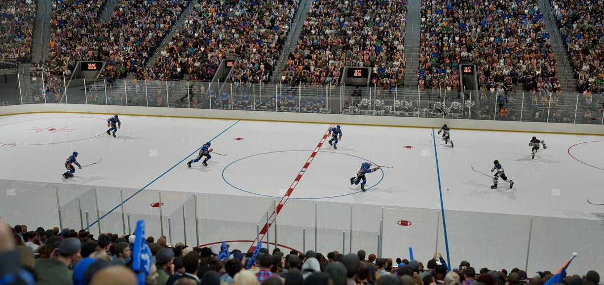 UBS Arena - Section 114 Seat View