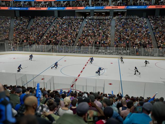 UBS Arena - Section 114 Seat View