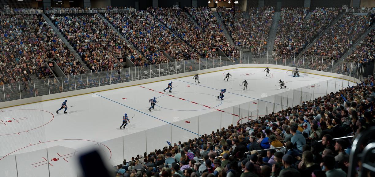 UBS Arena - Section 117 Seat View