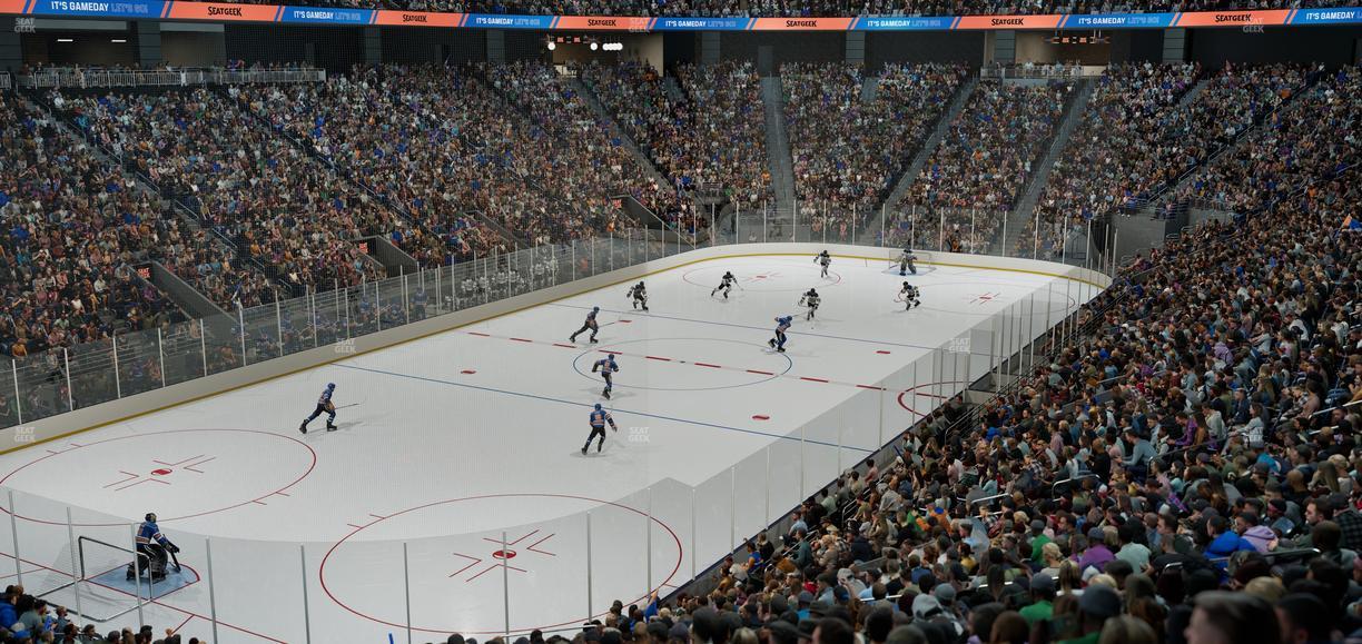 UBS Arena - Section 118 Seat View