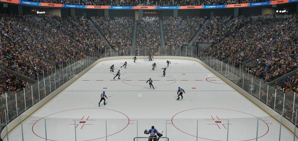 UBS Arena - Section 120 Seat View