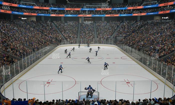 UBS Arena - Section 120 Seat View