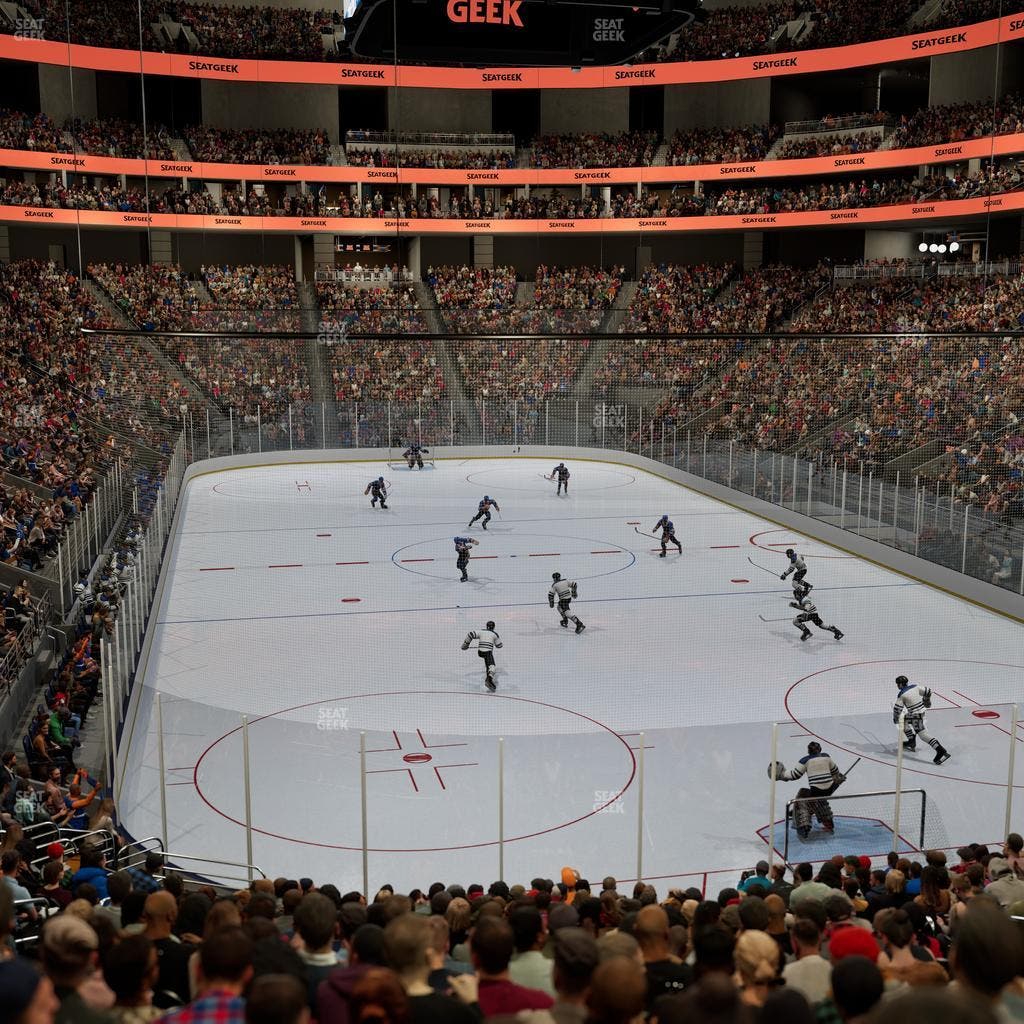 UBS Arena - Section 121 Seat View