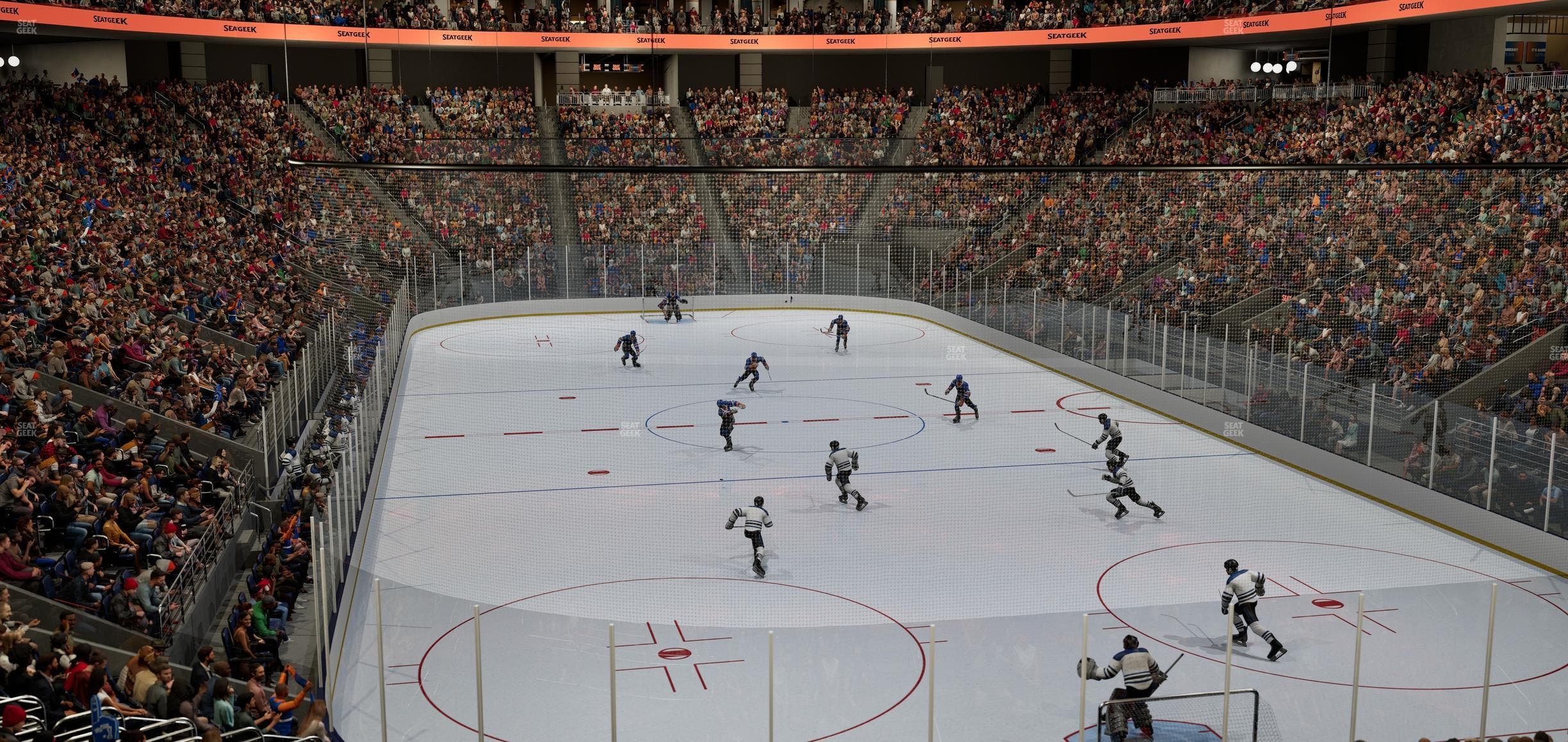 UBS Arena - Section 121 Seat View
