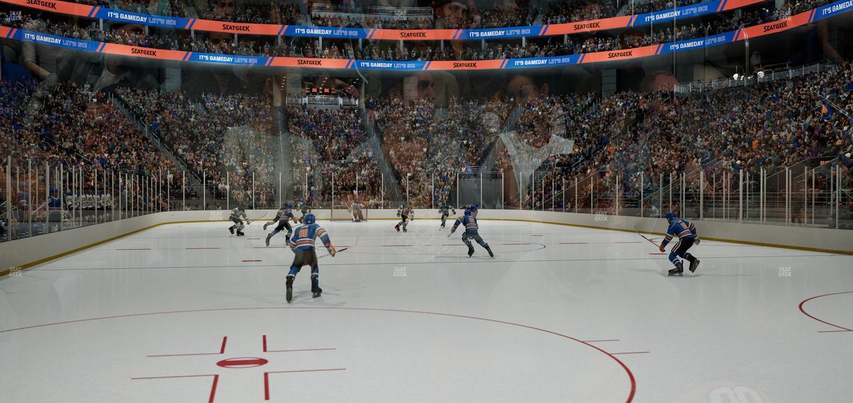 UBS Arena - Section 121 Seat View