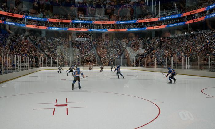 UBS Arena - Section 121 Seat View