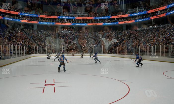 UBS Arena - Section 121 Seat View