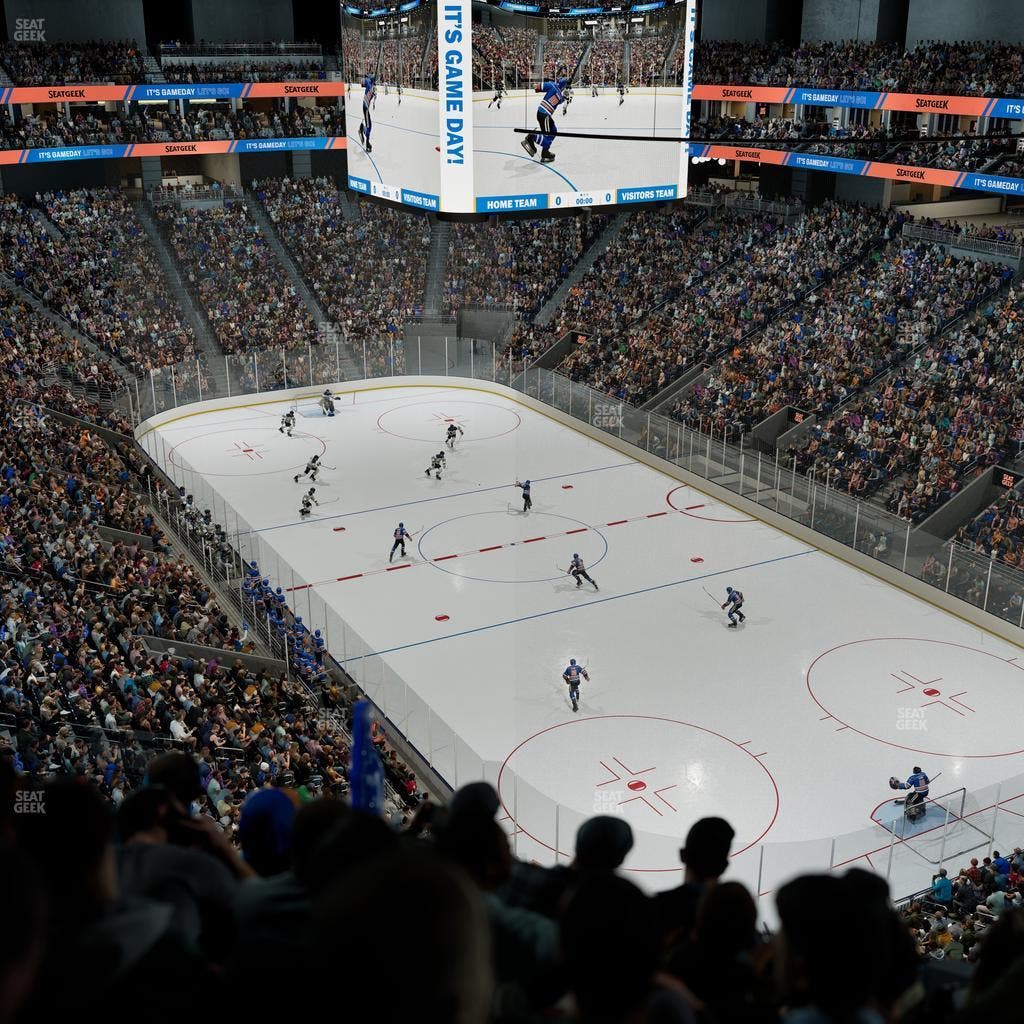 UBS Arena - Section 201 B Seat View