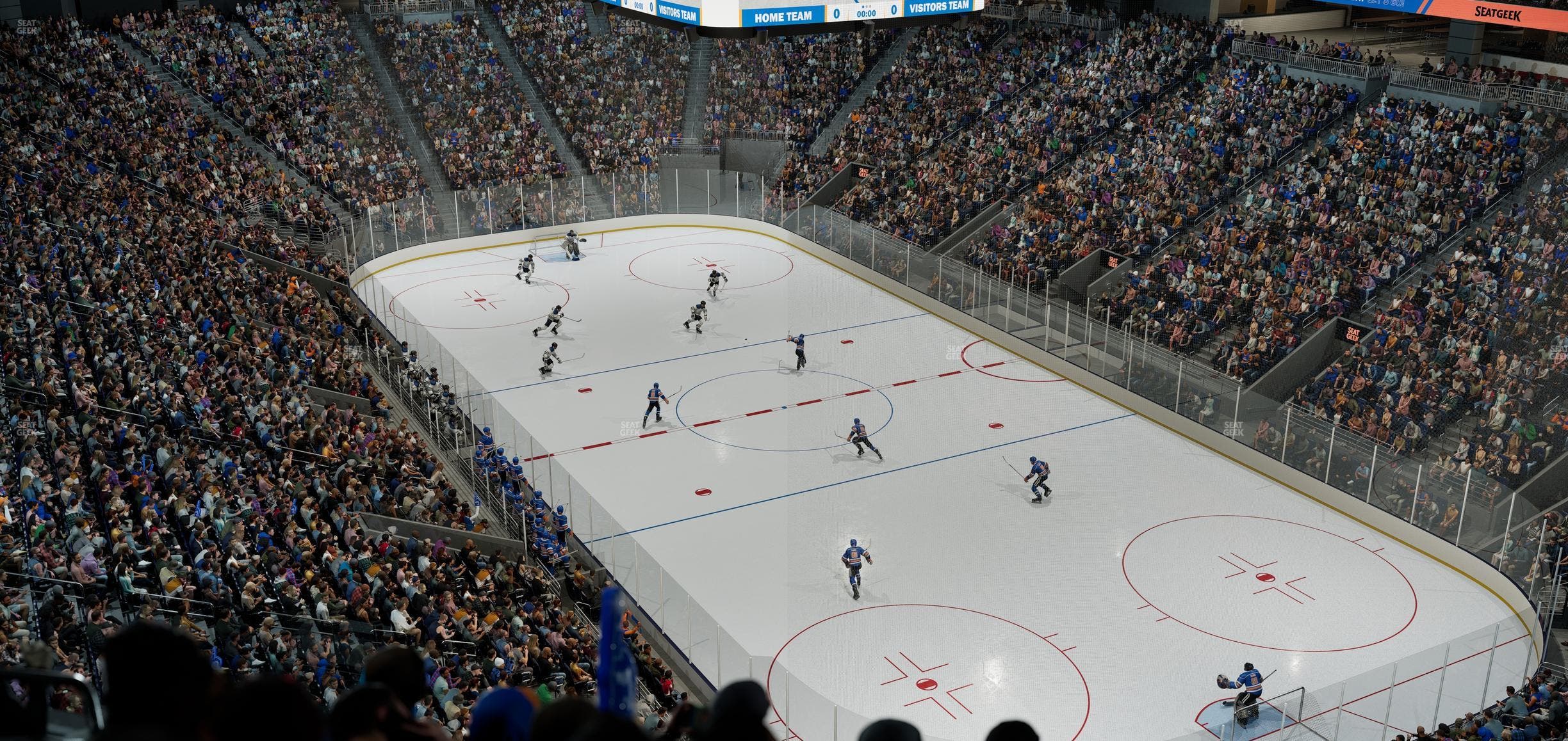 UBS Arena - Section 201 B Seat View