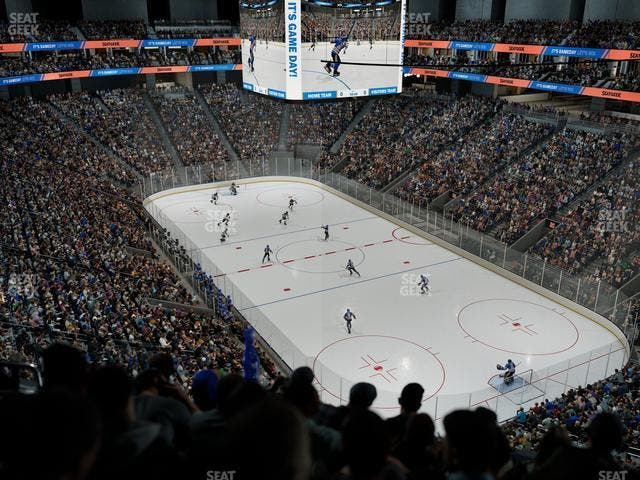 UBS Arena - Section 201 B Seat View