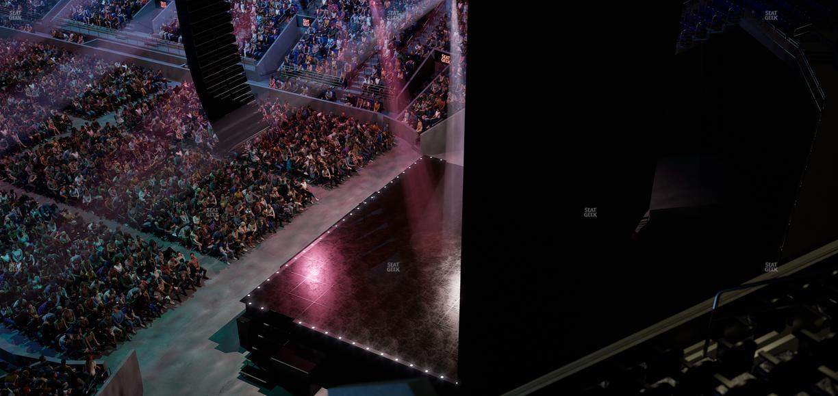 UBS Arena - Section 201 B Seat View