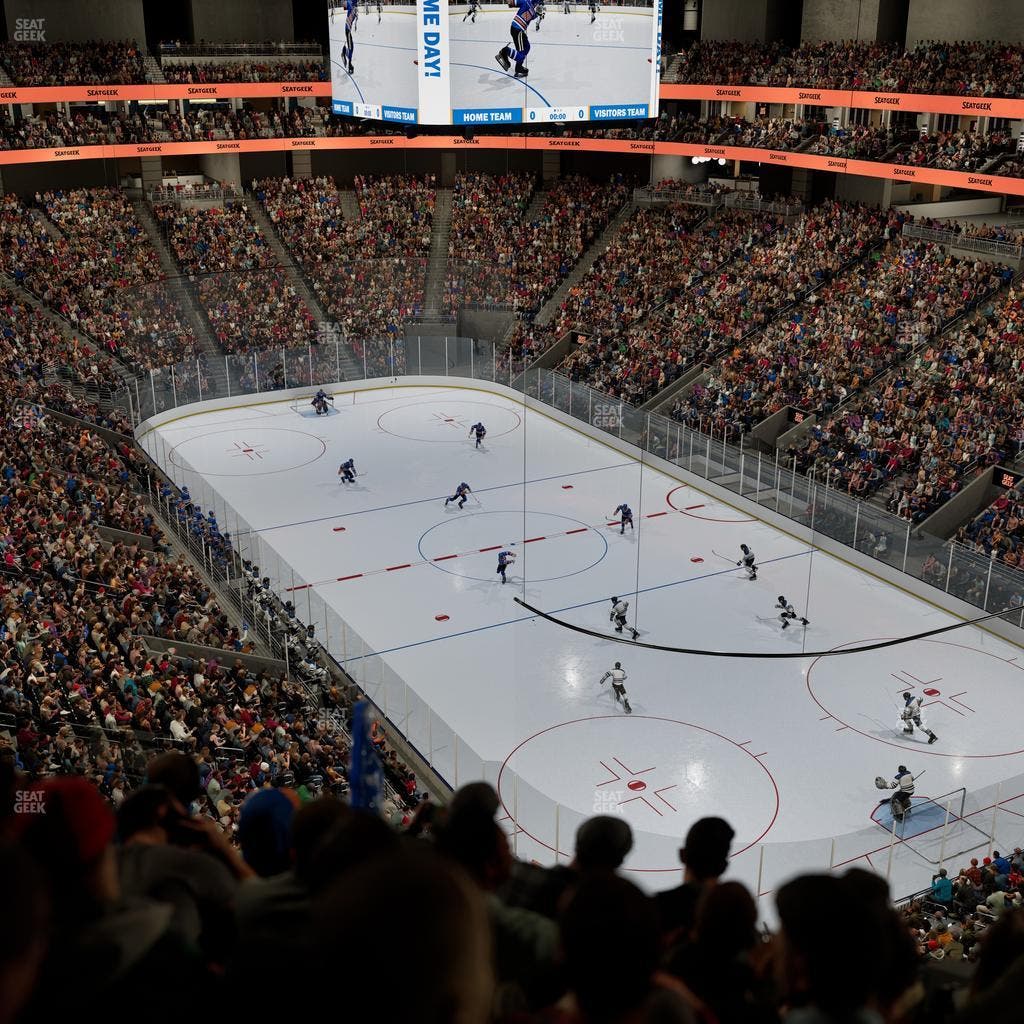 UBS Arena - Section 201 B Seat View