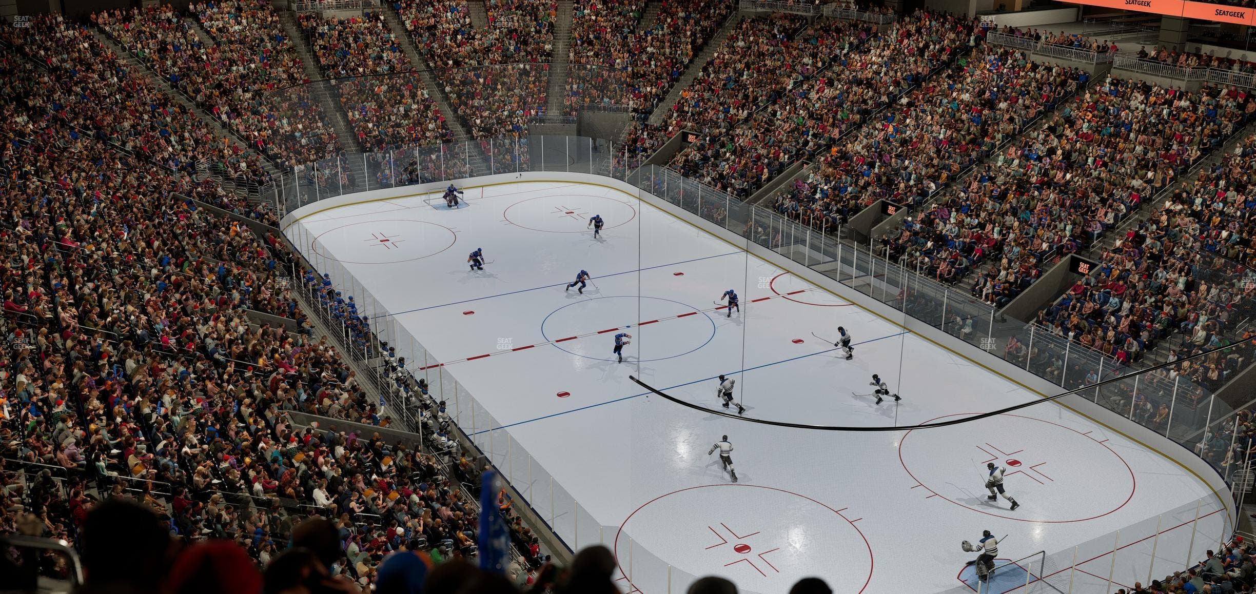 UBS Arena - Section 201 B Seat View