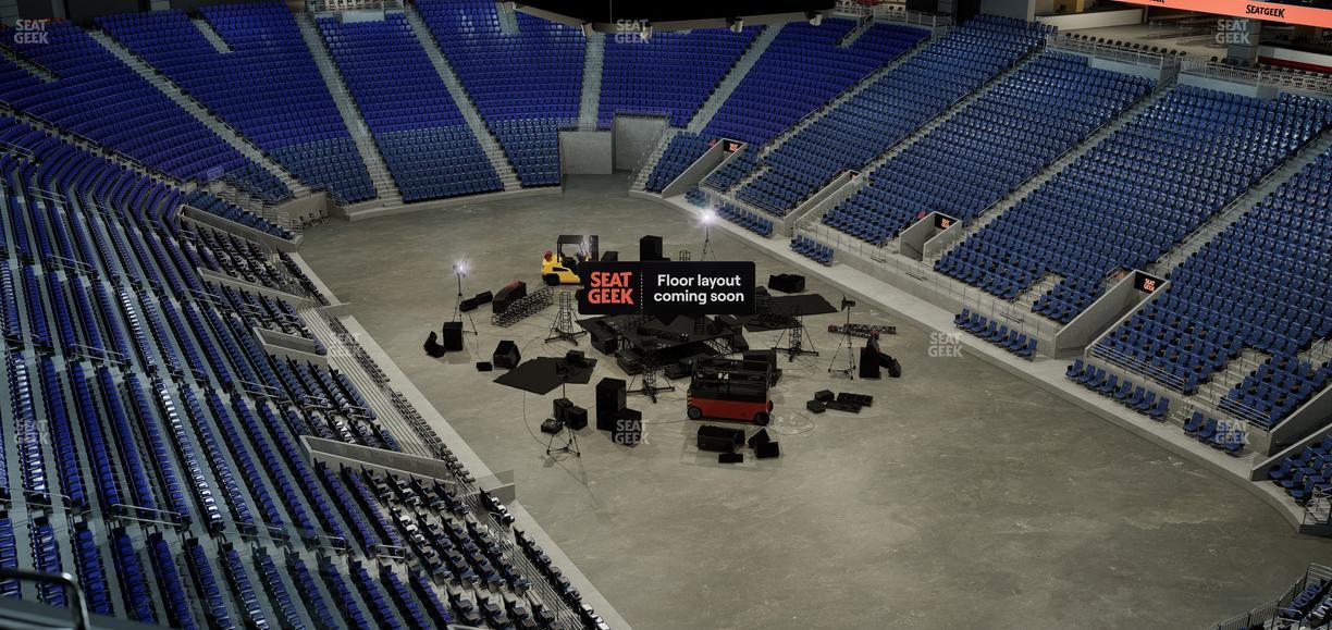 UBS Arena - Section 201 B Seat View