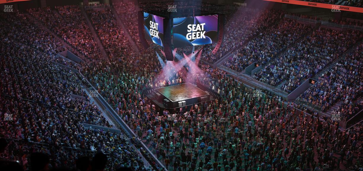 UBS Arena - Section 201 B Seat View