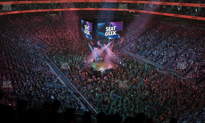 UBS Arena - Section 201 B Seat View