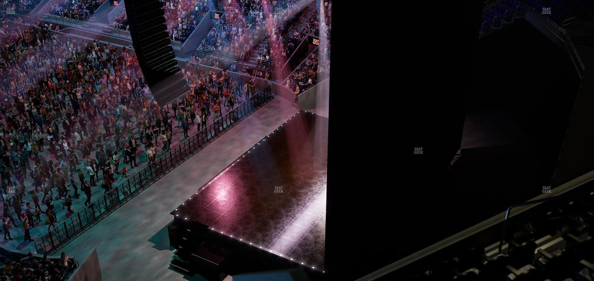 UBS Arena - Section 201 B Seat View