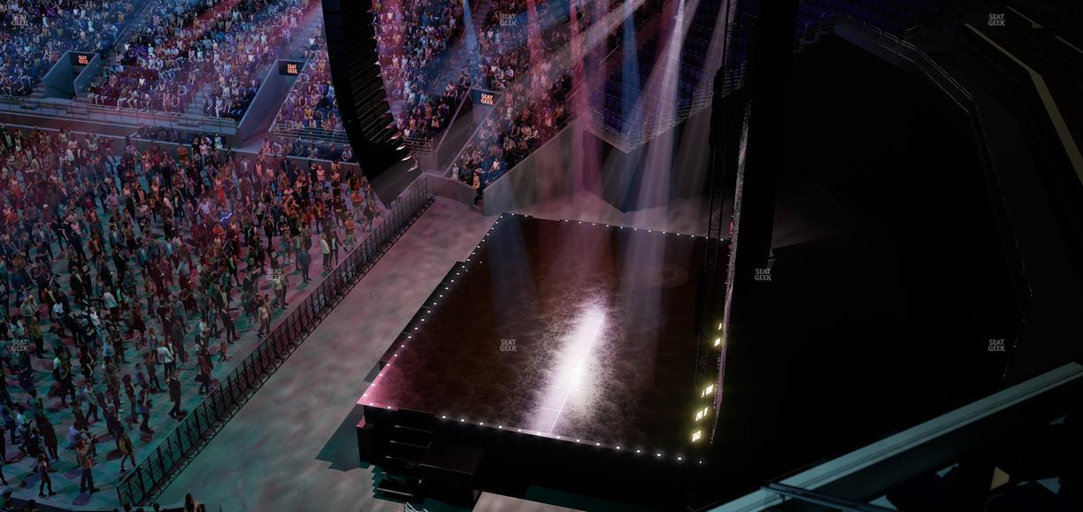 UBS Arena - Section 202 Seat View
