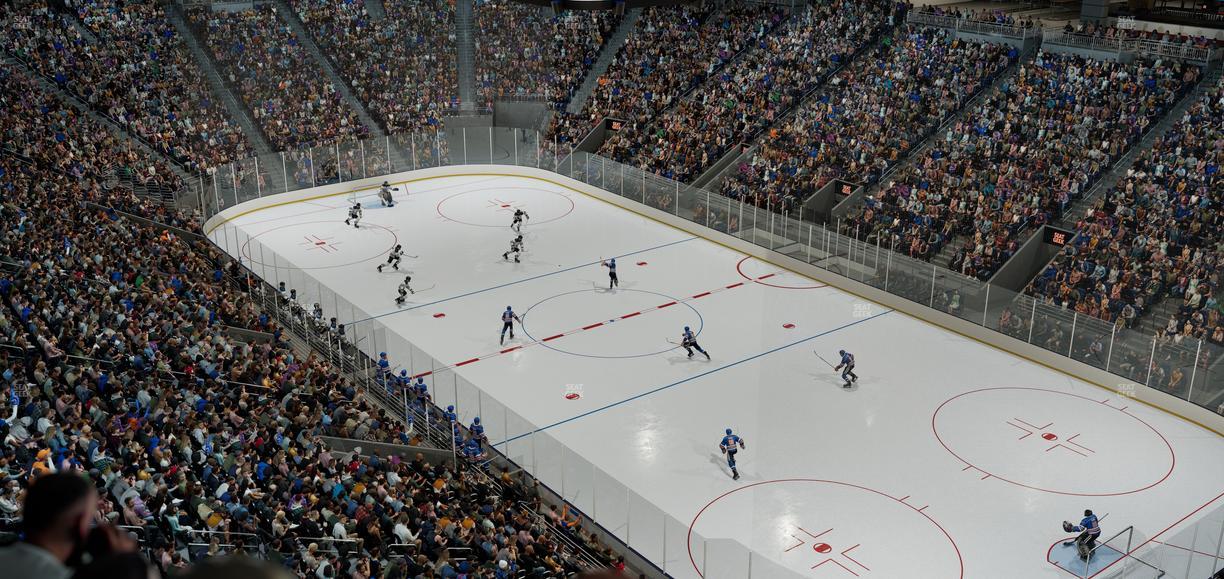 UBS Arena - Section 202 Seat View