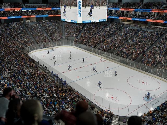 UBS Arena - Section 202 Seat View
