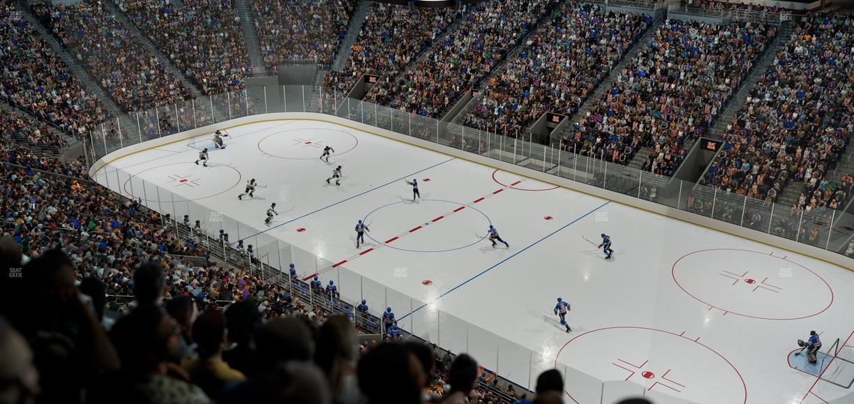 UBS Arena - Section 203 Seat View