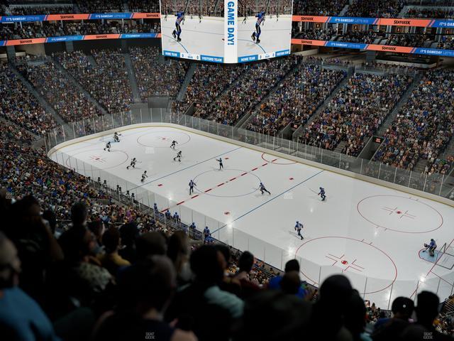 UBS Arena - Section 203 Seat View