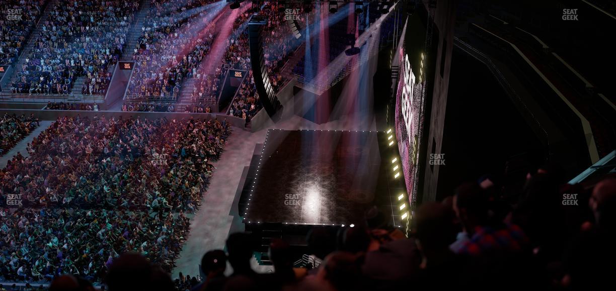 UBS Arena - Section 203 Seat View