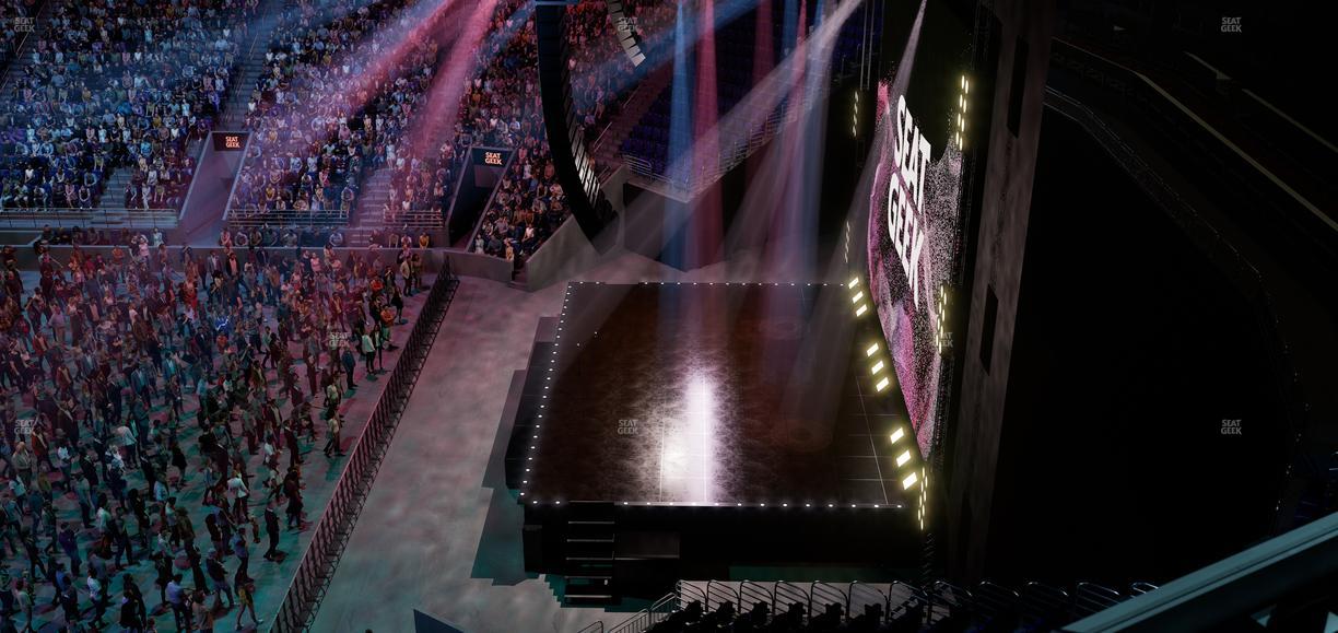 UBS Arena - Section 203 Seat View