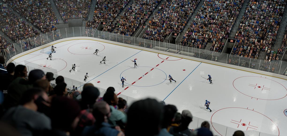 UBS Arena - Section 204 Seat View