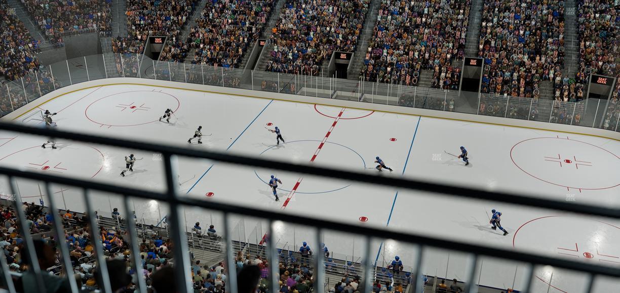 UBS Arena - Section 205 Seat View