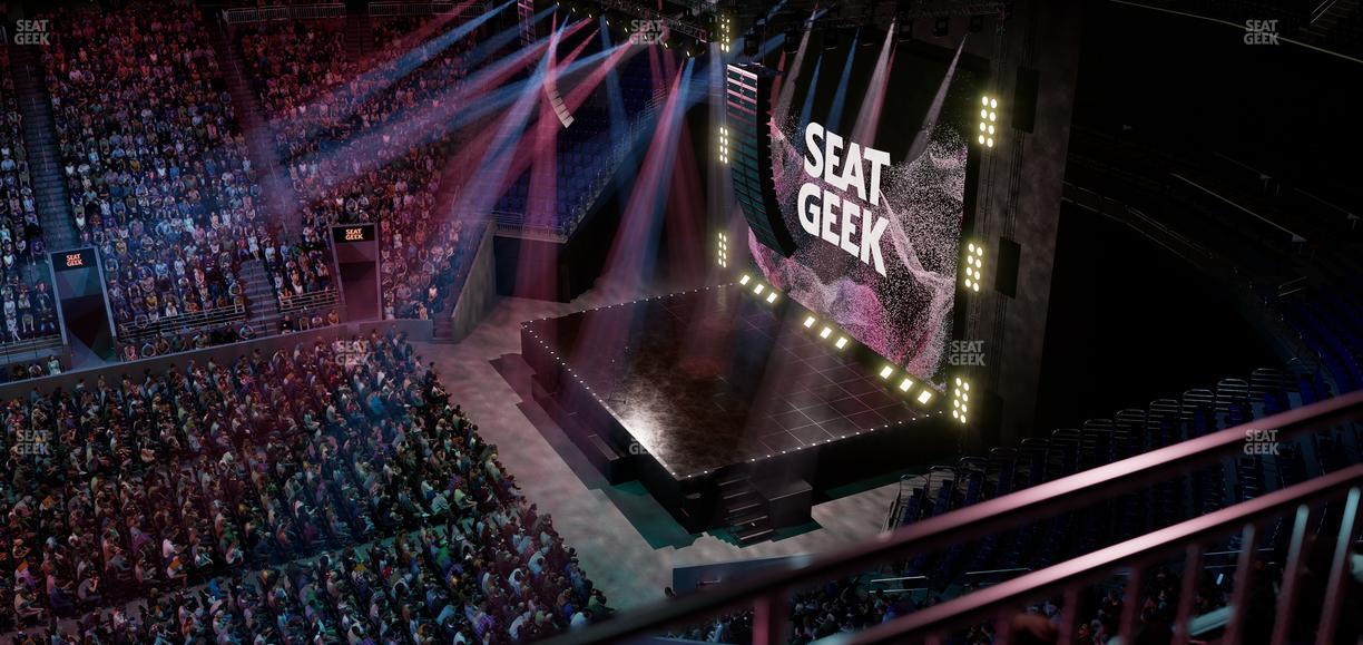 UBS Arena - Section 205 Seat View